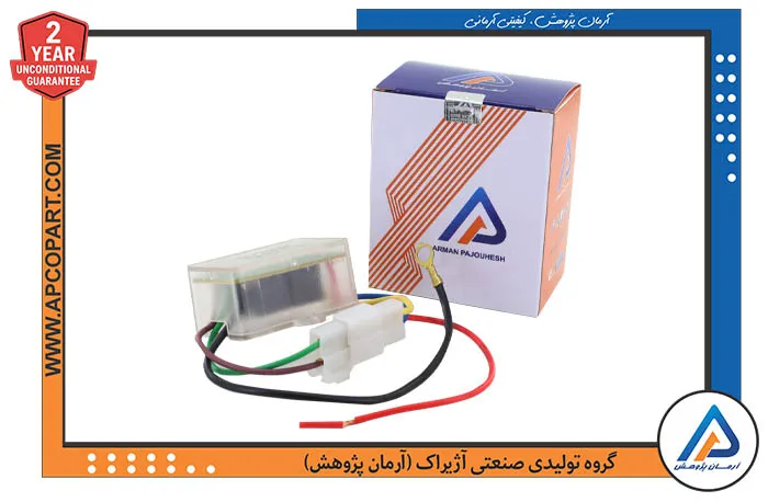 خرید رله شیشه ای (پلی کربنات) تقویت شیشه بالابر پراید آرمان پژوهش